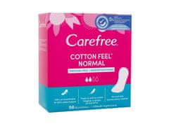 Carefree Carefree - Cotton Feel Normal - For Women, 56 pc 