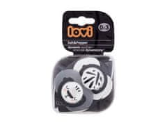 LOVI Lovi - Salt&Pepper Dynamic Soother 0-3m - For Kids, 2 pc 