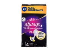 Always Always - Platinum Secure Night - For Women, 20 pc 