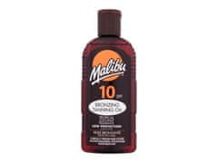 Malibu Malibu - Bronzing Tanning Oil SPF10 - For Women, 200 ml 