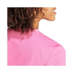 Adidas Tričko růžové XXL Loungewear Essentials Logo
