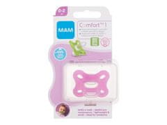 MAM Mam - Comfort 1 Silicone Pacifier 0-2m Pink - For Kids, 1 pc 