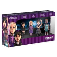 Minix Wednesday Minix pack 4 figures 7cm 