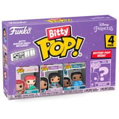 Funko Blister 4 figures Bitty POP Disney Princess Ariel 