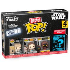 Funko Blister 4 figures Bitty POP Sar Wars Luke 