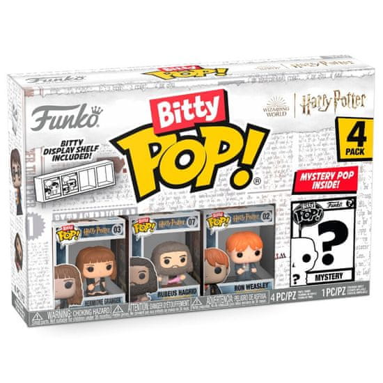 Funko Blister 4 figures Bitty POP Harry Potter Hermione