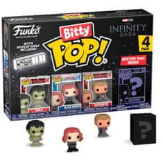 Funko Blister 4 figures Bitty POP Marvel The Infinity Saga Hulk 