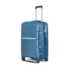 Mifex  Cestovní kufr PP13 modrá ,67L,střední,TSA