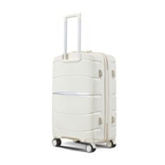 Mifex Cestovní kufr PP13 béžová,67L,střední,TSA