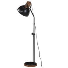 Vidaxl Stojací lampa 25 W černá 30 x 30 x 100–150 cm E27