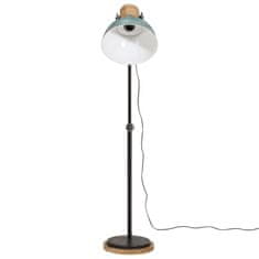 Vidaxl Stojací lampa 25 W modrá patina 30 x 30 x 100–150 cm E27