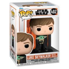 Funko POP figure Star Wars Mandalorian Luke with Child 