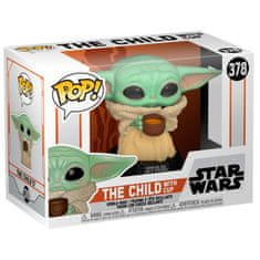 Funko POP figure Star Wars Mandalorian The Child with Cup 