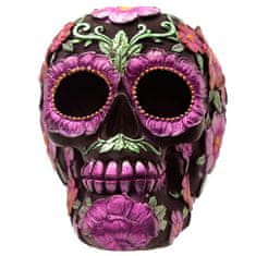 Puckator Day of the Dead Daisy and Flower Skull Decoration assorted figure 