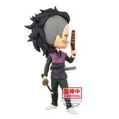 BANPRESTO Demon Slayer Kimetsu no Yaiba Genya Shinazugawa Q posket figure 14cm 