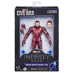 Hasbro Marvel The Infinity Saga Captain America Iron Man Mark 46 figure 15cm 