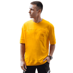 Dstreet Pánské tričko WILA žlutá rx5597 M
