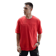 Dstreet Pánské tričko BIORA červené rx5603 XL
