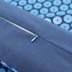 Spokey AKUMAT Akupresurní masážní podložka s polštářem, 66 x 42 cm, modrá