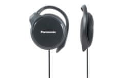 Panasonic RP-HS46E-K, drátové sluchátka, přes uši, 3,5mm jack, kabel 1,1m, černá