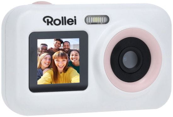 Rollei Sportsline Fun/ 5 MPix/ 1080p/ 2x barevný displej/ USB-C/ Bílý