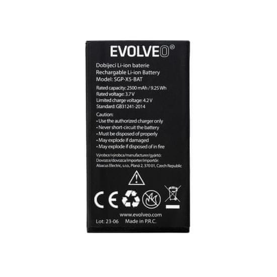 EVOLVEO originální baterie 2500 mAh pro StrongPhone X5