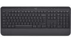 Logitech klávesnice Signature K650/ bezdrátová/ Bluetooth/ CZ/SK layout/ grafitová