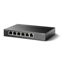 TP-Link TL-SF1006P 6x10/100 (4xPOE+) 67W kovový CCTV switch