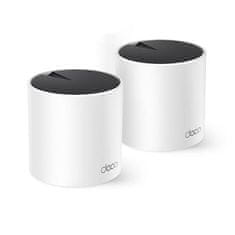 TP-Link WiFi router Deco X55(2-pack) WiFi 6, 3x GLAN, 2,4/5GHz AX3000