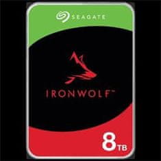 Seagate IronWolf 3,5" - 8TB (NAS) 5400rpm/SATA-III/256MB