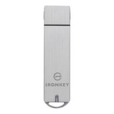 Kingston IronKey S1000 Encrypted/4GB/USB 3.0/USB-A/Stříbrná
