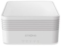 STRONG sada 2 ATRIA Wi-Fi Mesh Home Kit AX3000/ Wi-Fi 802.11a/b/g/n/ac/ax/ 2402 Mbit/s/ 2,4GHz a 5GHz/ 3x LAN/ bílý