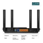 TP-Link WiFi router Archer AX55 Pro WiFi 6 AP, 3x GLAN, 1x GWAN, 1x 2,5GWan, 574Mbps 2,4/ 2402Mbps 5GHz