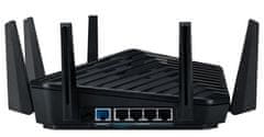 Acer Predator connect W6,router WiFi 6E,802.11 a/b/g/n/ac/ax,až 7800 Mb/s,tri-band (2.4/5/6GHz),1xWAN 2.5Gb/s,4xLAN 1Gb/s,WPS