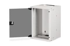 Digitus DN-49102 Nástěnná skříň 9U, SOHO PRO, nesmontovaná, 10", 460 x 315 x 300 mm, šedá (RAL 7035)