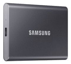 Samsung Portable SSD T7 1TB / USB 3.2 Gen 2 / USB-C / Externí / Šedá