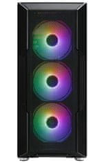 Zalman skříň I3 Neo / middle tower / ATX / 4x120 RGB / 2xUSB 3.0 / 1xUSB 2.0 / prosklená bočnice / černá