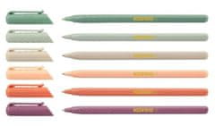 Kores Kuličkové pero K0 Pen - trojhranné tělo, 1 ks, mix Vintage barev