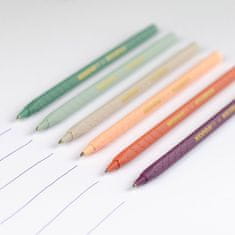 Kores Kuličkové pero K0 Pen - trojhranné tělo, 1 ks, mix Vintage barev