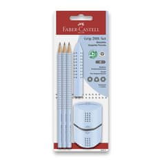 Faber-Castell Grafitová tužka Grip 2001 Sky Blue set, 5 ks