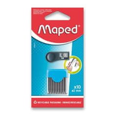 Maped Náhradní tuhy do kružítka s ořezávátkem 10 ks