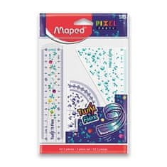 Maped Sada Twist´n Flex Pixel Party 3dílná sada