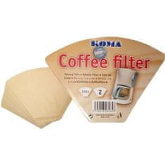 KOMA Kávový filtr KF02 Kávový filtr č.2 - 100 ks v balení