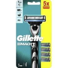 Gillette Gillette - Mach3 - Shaver + 5 heads 