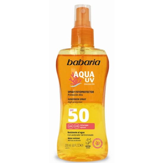 Babaria Babaria Sun Sunscreen Biphasic Spf50 Spray 200ml