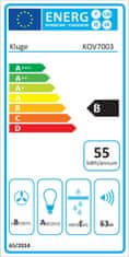 Kluge Plně vestavný odsavač par KOV7003BLGH + 4 roky záruka po registraci