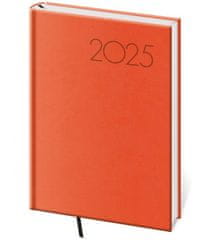 Diář 2025 Print Pop denní A5 oranžová