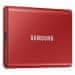 Samsung Portable SSD T7 1TB / USB 3.2 Gen 2 / USB-C / Externí / Červená