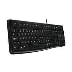 Logitech drátová klávesnice K120 - EMEA - CZ layout - černá