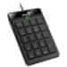 Genius NumPad 110 Klávesnice, numerická, drátová, slim design, USB, černá